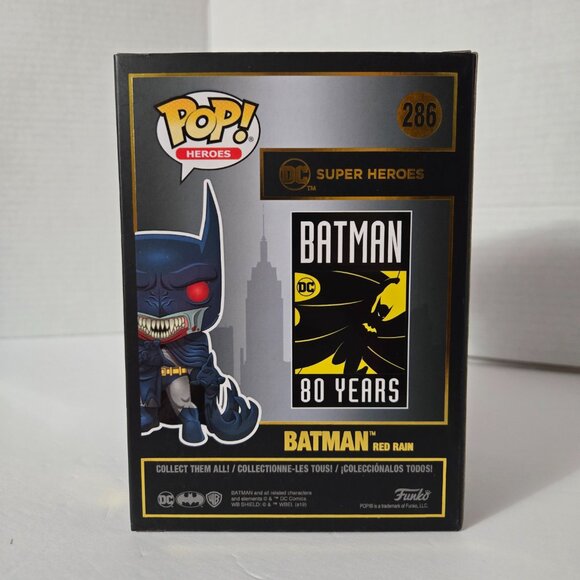 Pop! Heroes - Batman (Red Rain) #286 - Picture 3 of 6
